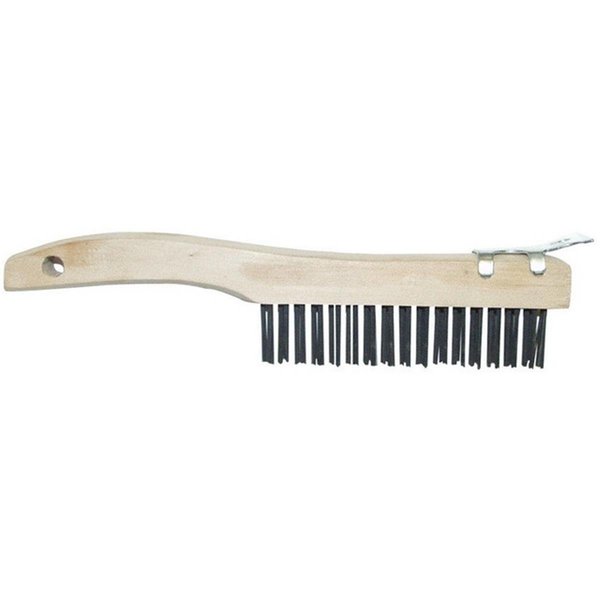 Homestead WBS416 9.5 x 1.06 in. Wood Wire Scratch Brush and amp; Scraper HO613235